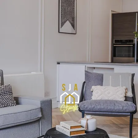 King Street Stay - Sja Stays - Modern 2 Bed Apartment Aberdeen Extérieur photo