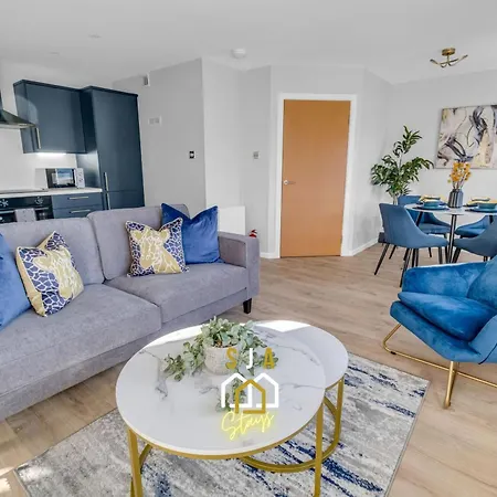 King Street Stay - Sja Stays - Modern 2 Bed Apartment Aberdeen Extérieur photo