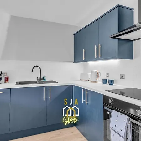 King Street Stay - Sja Stays - Modern 2 Bed Apartment Aberdeen Extérieur photo