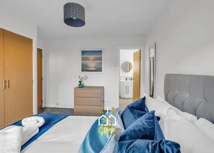King Street Stay - Sja Stays - Modern 2 Bed Apartment