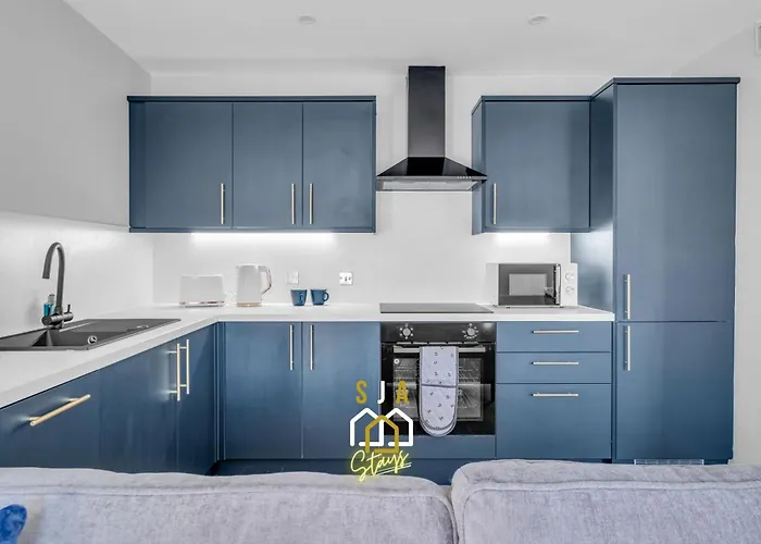 King Street Stay - Sja Stays - Modern 2 Bed Apartment