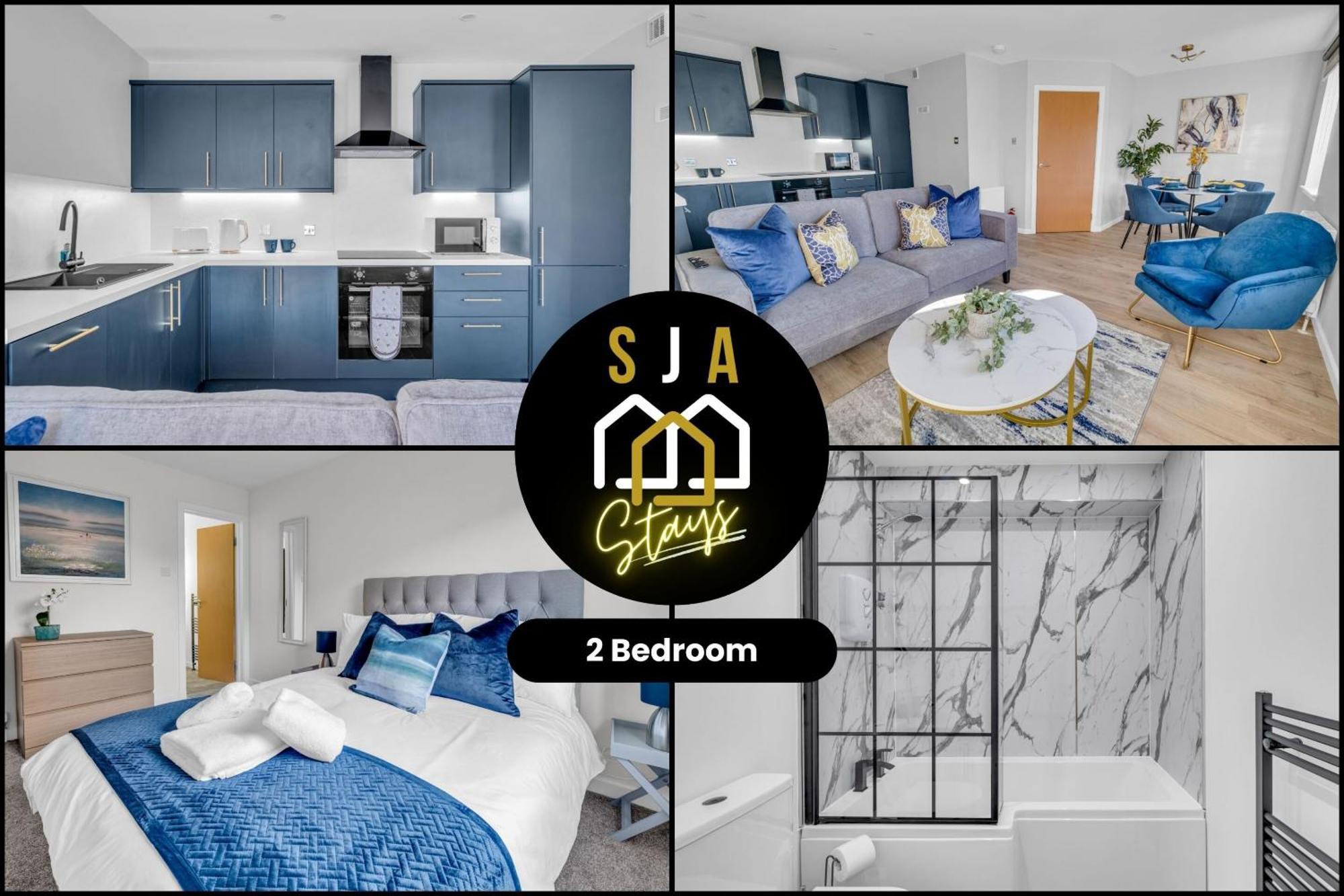 Apartment King Street - Sja - Modern 2 Bed Aberdeen