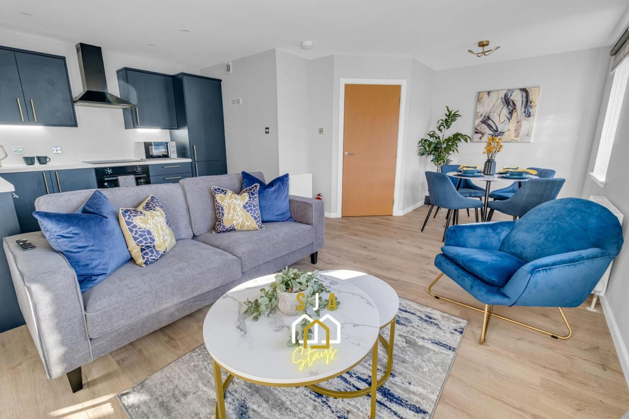 King Street - Sja - Modern 2 Bed *