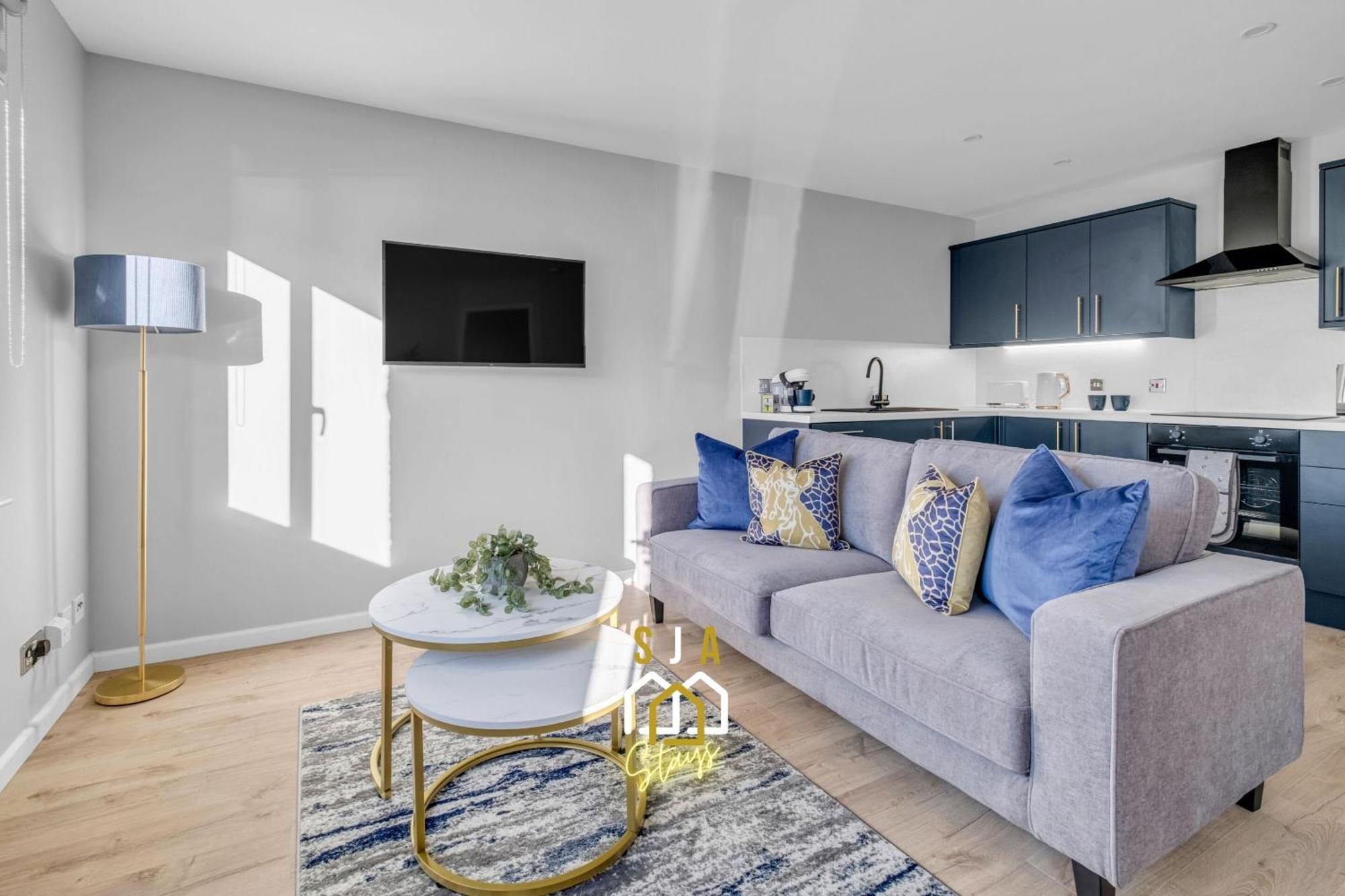 King Street - Sja - Modern 2 Bed Apartment Aberdeen